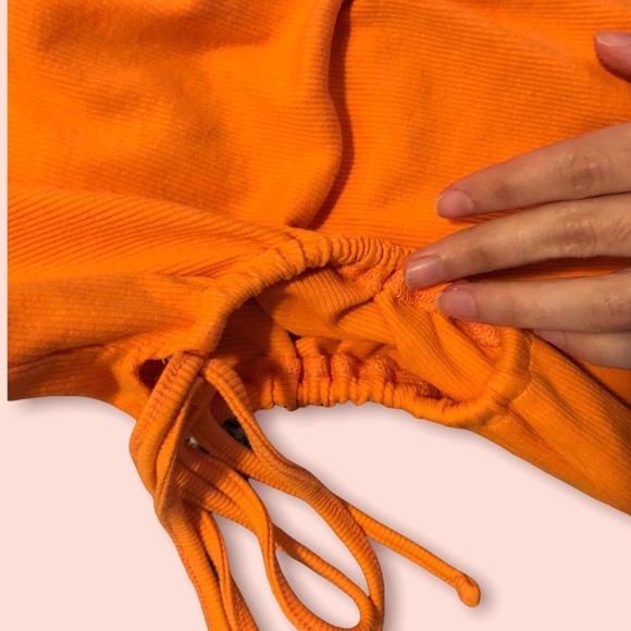 ZARA CUT OUT RIB DRESS - Picture 8 of 10